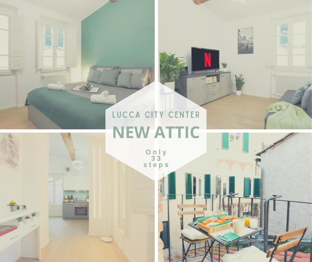*New Attic*-Lucca Citycenter-Balcony-Netflix Exterior foto